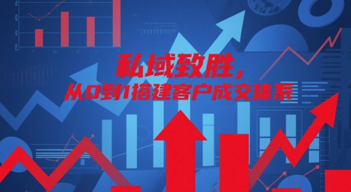 私域致胜，从0到1搭建客户成交体系-整合资源网