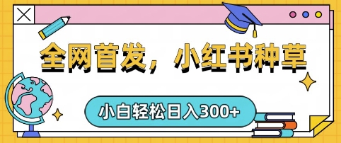 小红书种草，手机项目，日入3张，复制黏贴即可，可矩阵操作，动手不动脑【揭秘】-秀人资源网