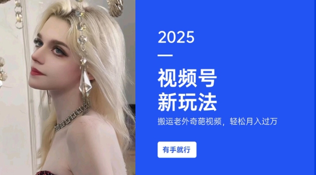 搬运老外奇葩视频，撸视频号分成计划收益，每天只需一小时，新手小白轻松月入过W-整合资源网