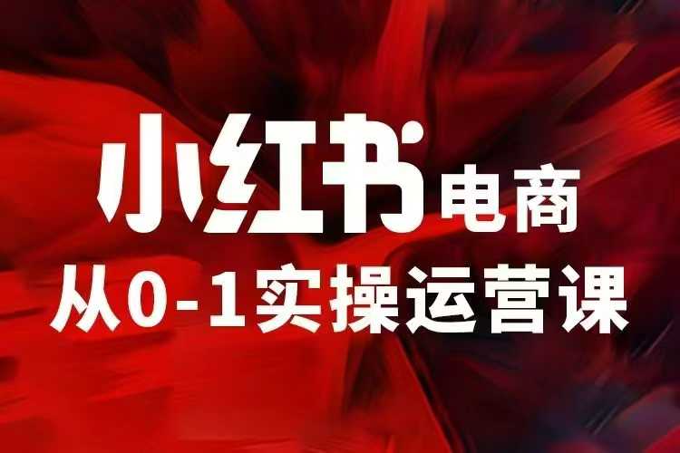 小红书电商运营，97节小红书vip内部课，带你实现小红书赚钱-秀人资源网