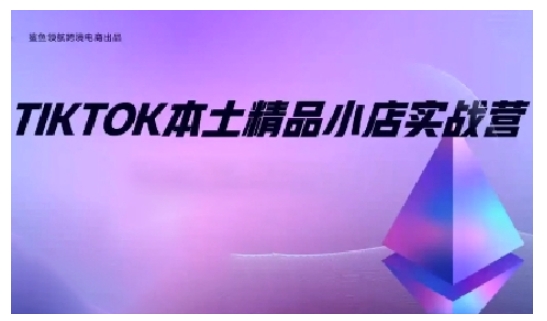 TikTok本土精品小店出海实战营，从入门到高阶，不止0-1!-整合资源网