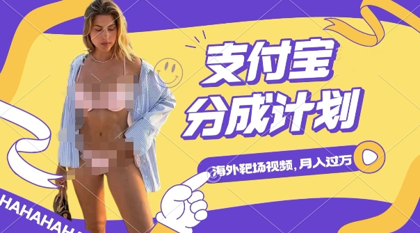 利用海外靶场射击视频，挣支付宝分成收益，轻松月入过W【揭秘】-秀人资源网