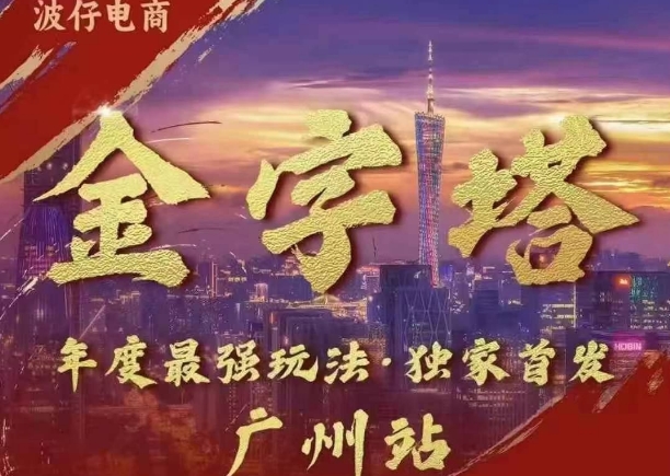波仔电商·线下课ppt-10月30号，金字塔玩法 3天极速起量，88页ppt，3天起量!-秀人资源网
