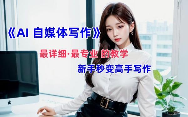 AI自媒体文章创作全网最详细教程，新手秒变写作高手，多方位发展-秀人资源网
