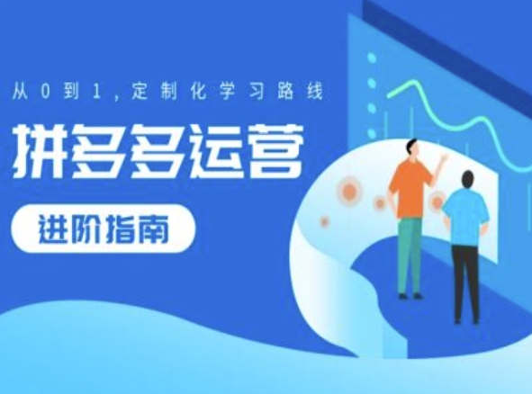 拼多多运营进阶指南，从0到1定制化学习路线-秀人资源网