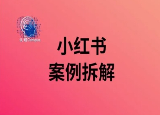 小红书案例拆解，深度解读小红书40万粉-秀人资源网