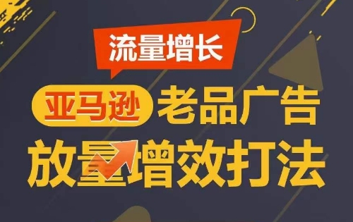 流量增长 亚马逊老品广告放量增效打法，短期内广告销量翻倍-整合资源网
