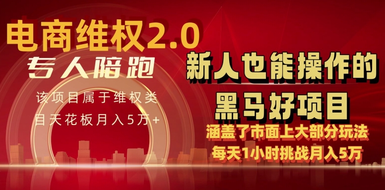 电商维权 4.0 如何做到月入 5 万+每天 1 小时新人也能快速上手【仅揭秘】-秀人资源网