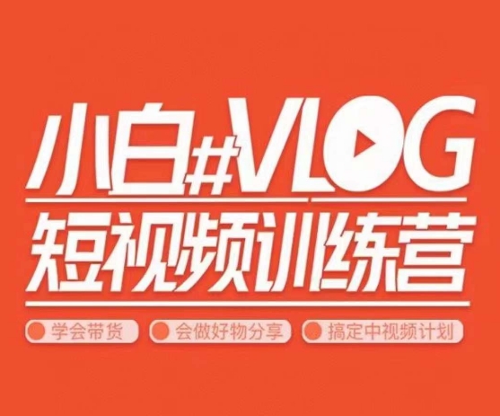 小呆说视–小白VLOG短视频训练营，学会带货、好物、直播、中视频-秀人资源网