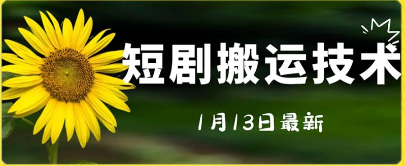 最新短剧搬运技术，电脑手机都可以操作，不限制机型-整合资源网