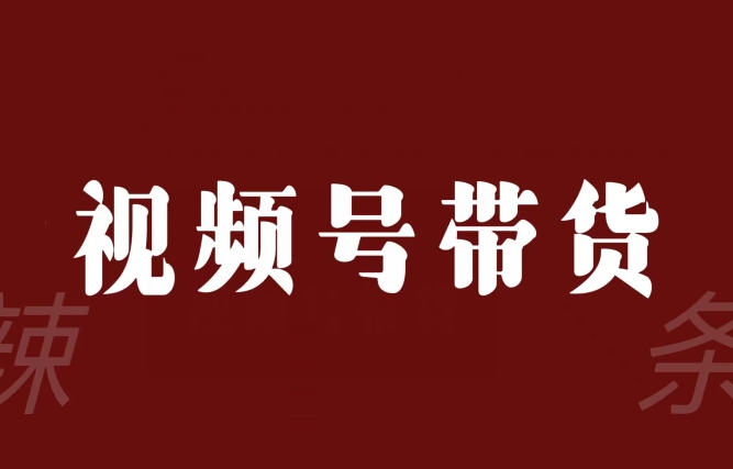 视频号带货联盟，赚信息差的带货钱，只需手机随时随地都可以做！-整合资源网