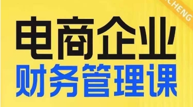 电商企业财务管理线上课，为电商企业规划财税-整合资源网