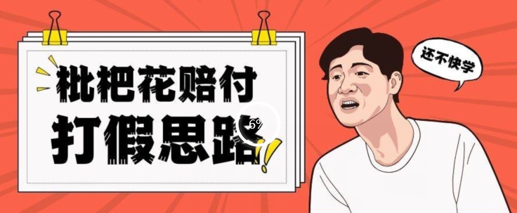 最新打假原料枇杷花赔付玩法一单收益1000+小白轻松下车【详细视频玩法教程】【仅揭秘】-秀人资源网