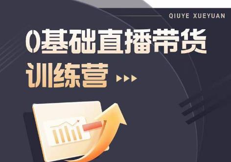 2023直播带货入门进阶运营实训课程，新手直播运营培训实操课-秀人资源网