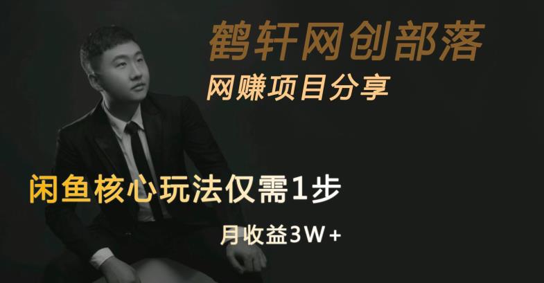 闲鱼核心玩法不卖货也能1年变现20W，玩法简单-秀人资源网