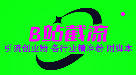 B站流量引流+创业粉爆破，教你打造多元化低成本引流-整合资源网