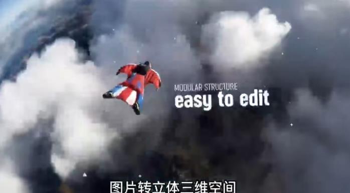 AE脚本-平面图片转3d三维视差动画Projection 3D v3.08（有教程视频）-秀人资源网