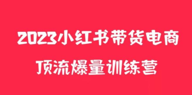 小红书电商爆量训练营，养生花茶实战篇，月入3W+-秀人资源网
