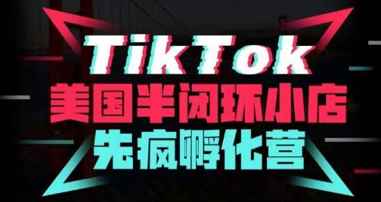 疯人院·TikTok美国半闭环小店孵化营，抢占TikTok美国蓝海市场，开店、运营、带货、投流全实操-秀人资源网