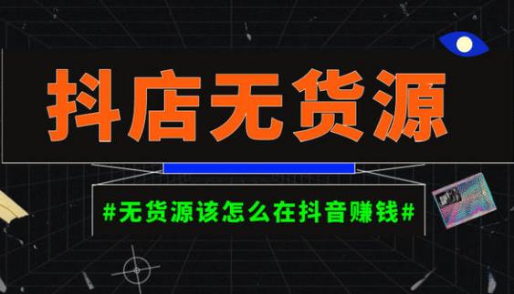 启哥抖店无货源店群陪跑计划，一个人在家就能做的副业，月入10000+-秀人资源网