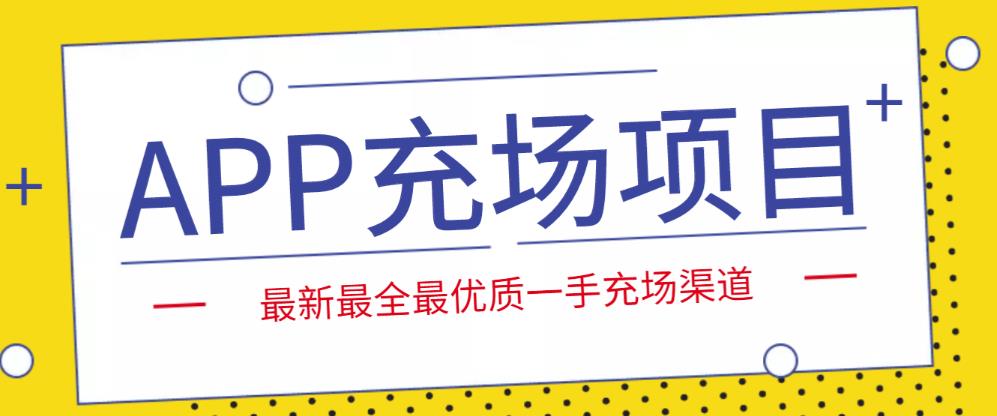外面收费9800的APP充场项目，实操一天收入800+个人和工作室都可以做-秀人资源网