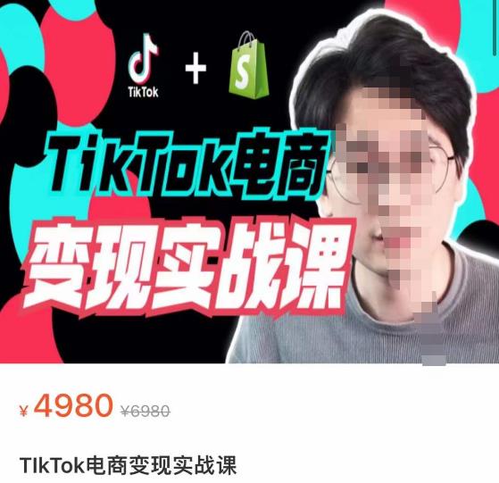 TikTok电商学长Ethan·TikTok电商变现实战课，TikTok运营及广告投放+Shopify独立站运营-秀人资源网