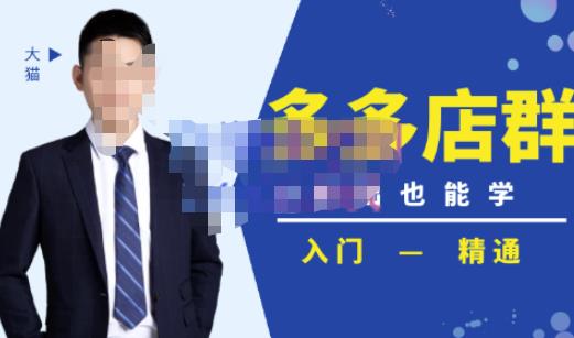 98K电商学院·拼多多店群培训课，0基础也能学，从入门到精通-价值2499元-秀人资源网