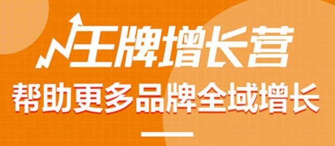 【王牌增长营】帮助更多电商品牌全域增长，月销百万实操干货，价值899元-秀人资源网