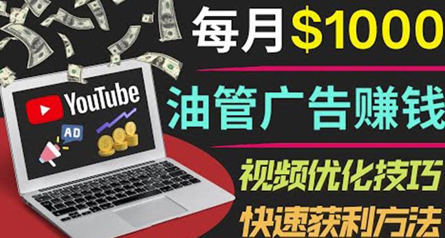 YouTube广告赚钱项目：只需发布视频就有收入，月入7000+副业-秀人资源网