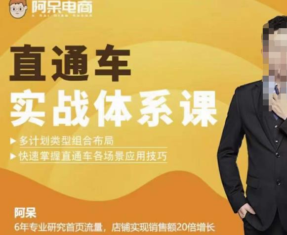 直通车实战体系课：多计划类型组合布局快速掌握直通车各场景应用技巧-秀人资源网