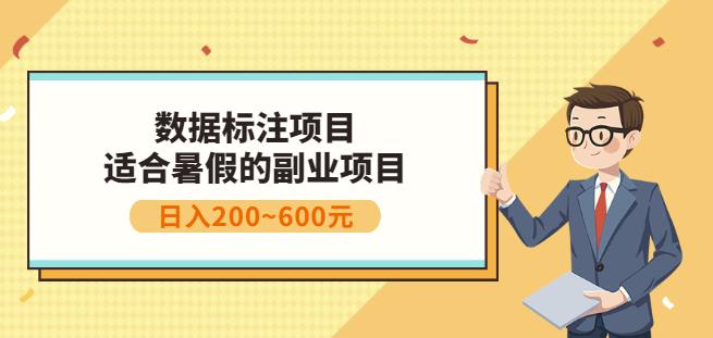 副业赚钱：人工智能数据标注项目，简单易上手，小白也能日入200+-整合资源网