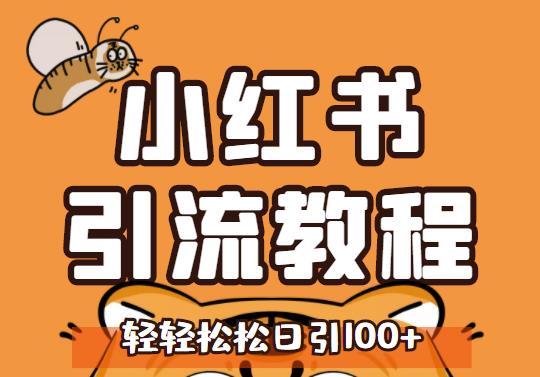 小红书运营引流全系列课程，每天引流100精准粉-整合资源网