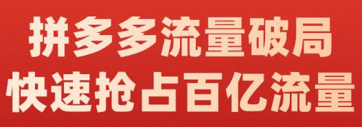 阿杰·拼多多流量破局:如何打黑标，爆款的思路，拼多多流量框架，快速抢占百亿流量-秀人资源网