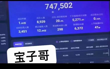 宝子哥无人直播，半无人直播，Obs+伴侣玩法，快速打标签+养鱼-整合资源网