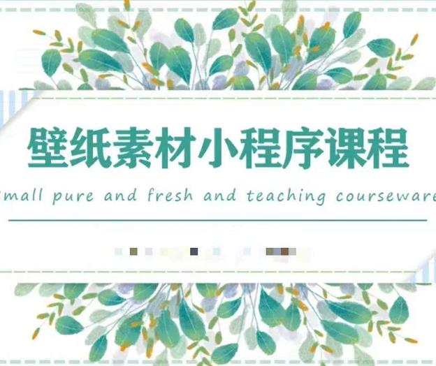 闪闪壁纸号运营教程，抓住图文风口，快速吸粉变现-秀人资源网
