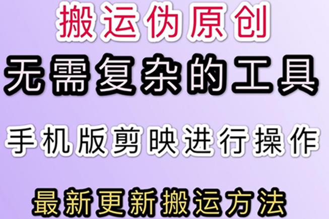 5月刚出来的最新：抖音+快手搬运技术，无需复杂工具，纯小白可操作-整合资源网