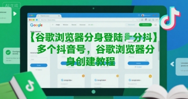 谷歌浏览器分身登陆多个抖音号，谷歌浏览器分身创建教程-整合资源网