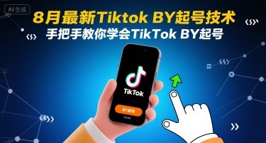 8月最新Tiktok搬运起号技术，手把手教你学会TikTok搬运起号-整合资源网